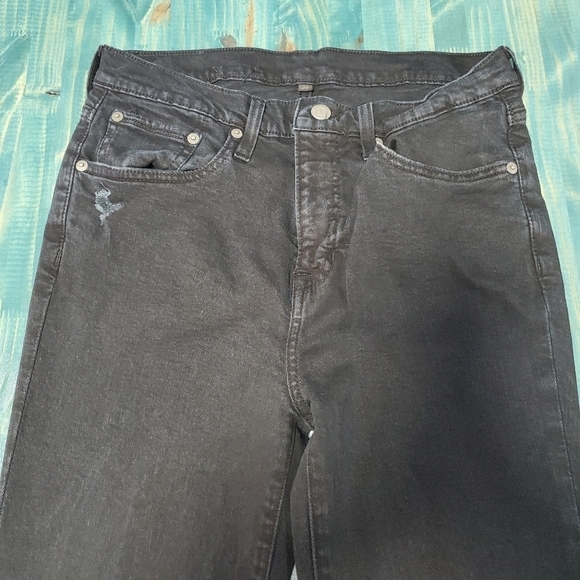 Black distressed Frye skinny jeans Size 28 - Picture 3 of 7